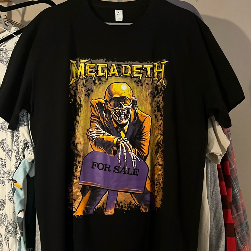 MEGADETH TSHIRT SIZE XL